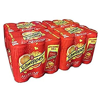 Schweppes Agrum Zero 33cl Slim (pack de 24) - Publicité Schweppes Agrum Zero 33cl Slim (pack de 24) - Publicité