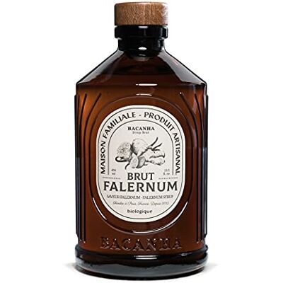 Bacanha Sirop Bio et Brut Sirop Falernum Pour Cocktail, Limonade et Thé Glacé 400 mL - Publicité Bacanha Sirop Bio et Brut Sirop Falernum Pour Cocktail, Limonade et Thé Glacé 400 mL - Publicité