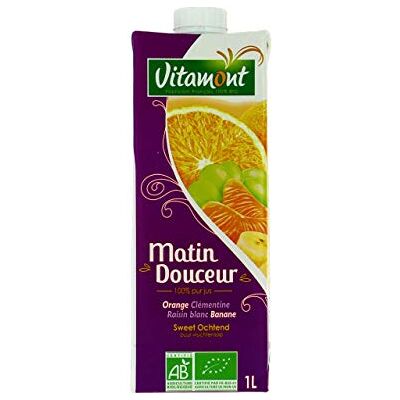 VITAMONT Pur Jus Matin Douceur 1 litre - Publicité VITAMONT Pur Jus Matin Douceur 1 litre - Publicité