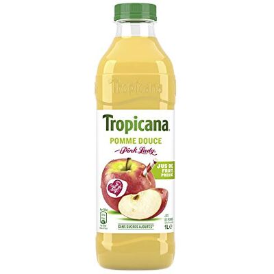 Tropicana Pure Premium Jus Pommes Douces Bouteille 6 x 1 L - Publicité Tropicana Pure Premium Jus Pommes Douces Bouteille 6 x 1 L - Publicité