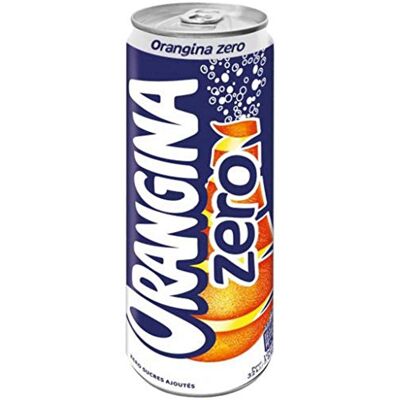 Orangina Light Zero 33cl x24 (pack de 24) - Publicité Orangina Light Zero 33cl x24 (pack de 24) - Publicité