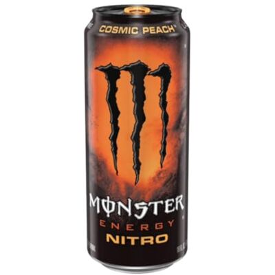 Monster Cable Nitro Cosmic Peach 500 ml - Publicité Monster Cable Nitro Cosmic Peach 500 ml - Publicité