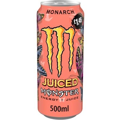 Monster Cable Monarch Energy Drink 500 ml - Publicité Monster Cable Monarch Energy Drink 500 ml - Publicité