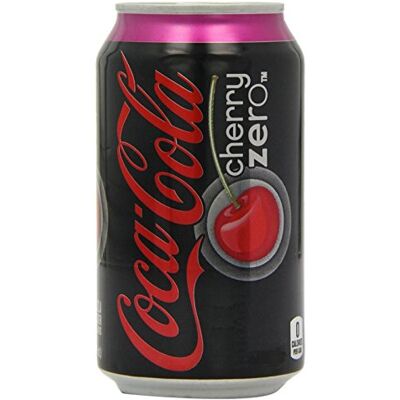 Coca-Cola Cherry Zero 33 cl (pack de 6 unités) - Publicité Coca-Cola Cherry Zero 33 cl (pack de 6 unités) - Publicité