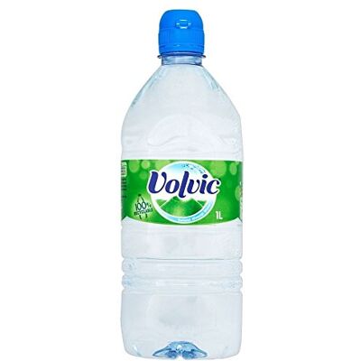 Volvic Eau Minérale Naturelle Avec Bouchon Sport (1L) - Publicité Volvic Eau Minérale Naturelle Avec Bouchon Sport (1L) - Publicité
