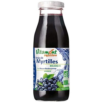 VITAMONT Pur Jus de Myrtille Sauvage 1 Unité - Publicité VITAMONT Pur Jus de Myrtille Sauvage 1 Unité - Publicité