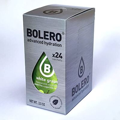 Bolero WHITE GRAPE 24x3g - Publicité Bolero WHITE GRAPE 24x3g - Publicité