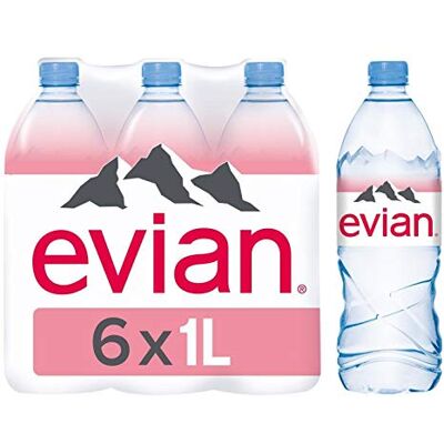 géneric EVIAN Eau Minérale Naturelle Pack De 6X1L (Lot De 1) Best Deal - Publicité géneric EVIAN Eau Minérale Naturelle Pack De 6X1L (Lot De 1) Best Deal - Publicité