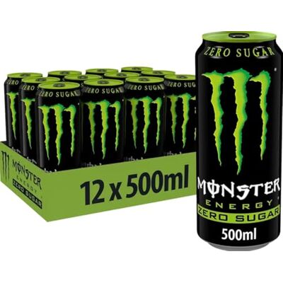 Monster Cable Boisson énergétique zéro sucre 12 x 500 ml - Publicité Monster Cable Boisson énergétique zéro sucre 12 x 500 ml - Publicité