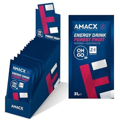 Amacx Boisson Énergétique On the Go Fruits des Forêts - Énergie - Publicité Amacx Boisson Énergétique On the Go Fruits des Forêts - Énergie - Publicité