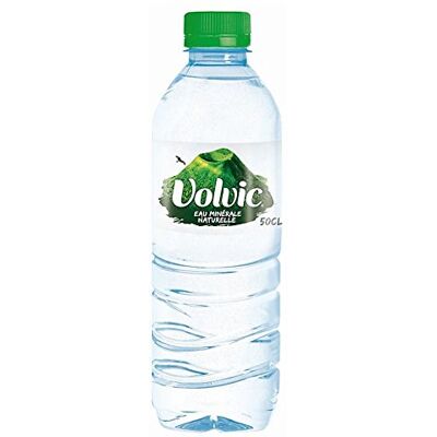 Volvic Lot de 24 Bouteille 50 cl de - Publicité Volvic Lot de 24 Bouteille 50 cl de - Publicité