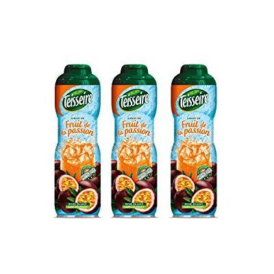Teisseire Sirop de Fruits de la Passion pour Boisson Rafraîchissante, Cocktails, Bidon Recyclable 3x60cl - Publicité Teisseire Sirop de Fruits de la Passion pour Boisson Rafraîchissante, Cocktails, Bidon Recyclable 3x60cl - Publicité