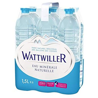 géneric WATTWILLER Eau Minérale Naturelle 6X1.5L (Lot De 1) Best Deal - Publicité géneric WATTWILLER Eau Minérale Naturelle 6X1.5L (Lot De 1) Best Deal - Publicité