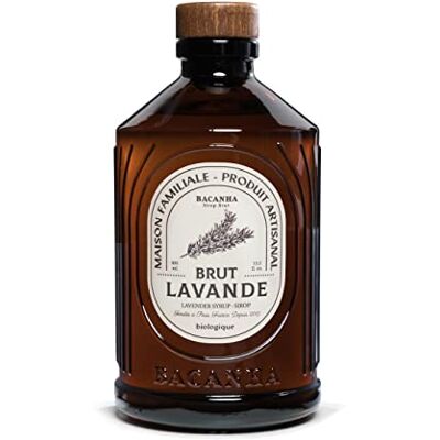 Bacanha Sirop Bio et Brut Sirop de Lavande Pour Cocktail, Eau, Limonade et Thé Glacé 400 mL - Publicité Bacanha Sirop Bio et Brut Sirop de Lavande Pour Cocktail, Eau, Limonade et Thé Glacé 400 mL - Publicité