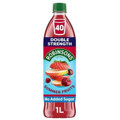 Robinsons Courge sans sucre ajouté, fruits d'été double force, 1 l - Publicité Robinsons Courge sans sucre ajouté, fruits d'été double force, 1 l - Publicité