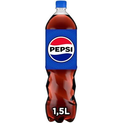 Pepsi Cola Regular Bouteille, 1.5L - Publicité Pepsi Cola Regular Bouteille, 1.5L - Publicité