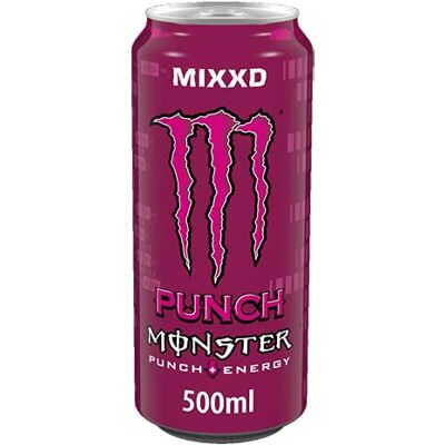 Monster Cable Energy Punch 12x 500ml - Publicité Monster Cable Energy Punch 12x 500ml - Publicité
