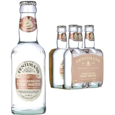 Fentimans Connoisseurs Tonic Water 4 x 200ml - Publicité Fentimans Connoisseurs Tonic Water 4 x 200ml - Publicité