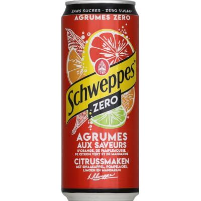 Schweppes Agrum' Zéro 33cl - Publicité Schweppes Agrum' Zéro 33cl - Publicité