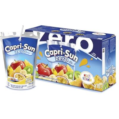 Capri Sun Zero Multi Vitamin 4x 10x200 ml - Publicité Capri Sun Zero Multi Vitamin 4x 10x200 ml - Publicité
