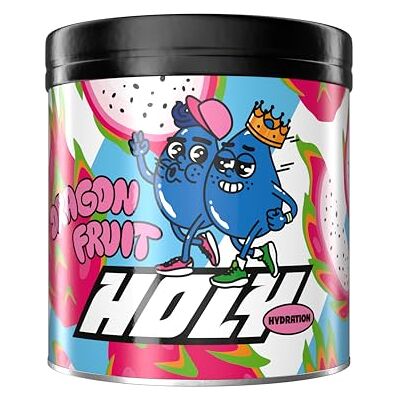 Holy Energy HOLY Hydration® "Dragonfruit" – Poudre Électrolytes Sans Sucre 50 Portions Boisson Hydratation Sport avec Minéraux, Eau de Coco & Vitamines Végan, Arômes Naturels (350g) - Publicité Holy Energy HOLY Hydration® "Dragonfruit" – Poudre Électrolytes Sans Sucre 50 Portions Boisson Hydratation Sport avec Minéraux, Eau de Coco & Vitamines Végan, Arômes Naturels (350g) - Publicité