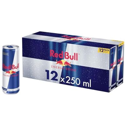 Red Bull Energy Drink 12 x 250 ml - Publicité Red Bull Energy Drink 12 x 250 ml - Publicité