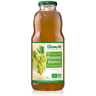 VITAMONT Pur Jus de Raisin Blanc 1 Unité - Publicité VITAMONT Pur Jus de Raisin Blanc 1 Unité - Publicité
