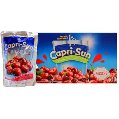 Sun Capri-Sonne Kirsch/338607 Inh. 10x 0,2 l by Capri-Sonne - Publicité Sun Capri-Sonne Kirsch/338607 Inh. 10x 0,2 l by Capri-Sonne - Publicité