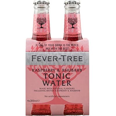 GOOD4YOU FEVER TREE Premium tonique saveur framboise pack 4 bouteilles 20 cl - Publicité GOOD4YOU FEVER TREE Premium tonique saveur framboise pack 4 bouteilles 20 cl - Publicité