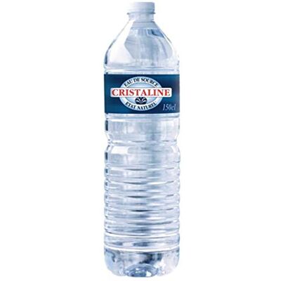 Cristaline 1,5L (pack de 24) - Publicité Cristaline 1,5L (pack de 24) - Publicité