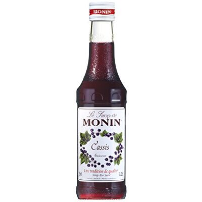Monin Sirop de Cassis pour Vin, Cocktail, Limonade et Eau Plate Arômes Naturels 25cl - Publicité Monin Sirop de Cassis pour Vin, Cocktail, Limonade et Eau Plate Arômes Naturels 25cl - Publicité
