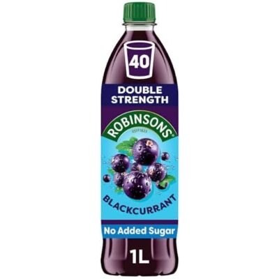 Robinsons Courge Double Force Cassis Sans Sucre Ajouté 1L - Publicité Robinsons Courge Double Force Cassis Sans Sucre Ajouté 1L - Publicité