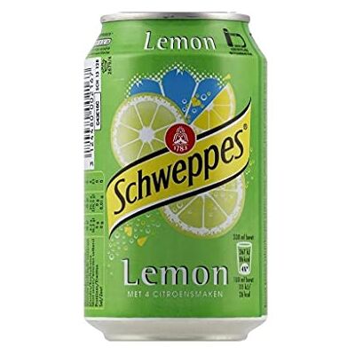Schweppes Lemon 33cl (lot de 3 packs de 24 soit 72 canettes) - Publicité Schweppes Lemon 33cl (lot de 3 packs de 24 soit 72 canettes) - Publicité