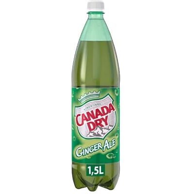 Boissons CANADA DRY Ginger Ale 1L Lot De 4 Vendu Par Lot - Publicité Boissons CANADA DRY Ginger Ale 1L Lot De 4 Vendu Par Lot - Publicité