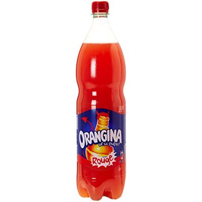 Orangina Rouge Bouteille 1,5 Litre - Publicité Orangina Rouge Bouteille 1,5 Litre - Publicité