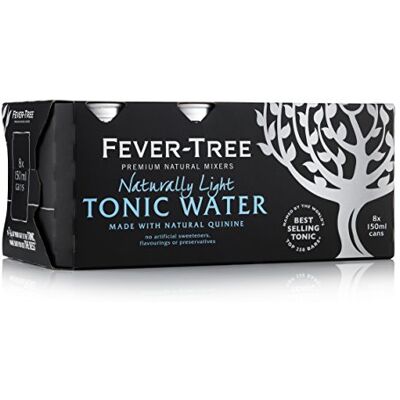 FEVER-TREE Refreshingly Light Tonic Water 24 x 150ml - Publicité FEVER-TREE Refreshingly Light Tonic Water 24 x 150ml - Publicité