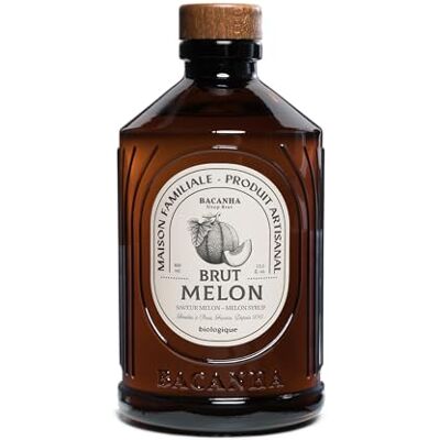 Bacanha Sirop Bio et Brut Sirop de Melon Pour Cocktail, Eau, Limonade et Thé Glacé 400 mL - Publicité Bacanha Sirop Bio et Brut Sirop de Melon Pour Cocktail, Eau, Limonade et Thé Glacé 400 mL - Publicité