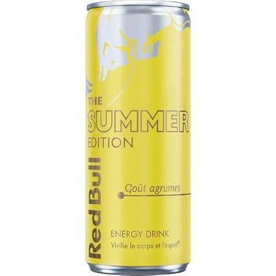 Red Bull Energy Drink The Summer Edition 25 cl - Publicité Red Bull Energy Drink The Summer Edition 25 cl - Publicité