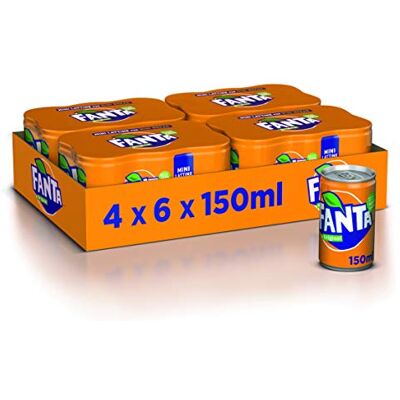 Fanta Original 150 ml 6 x 4 - Publicité Fanta Original 150 ml 6 x 4 - Publicité
