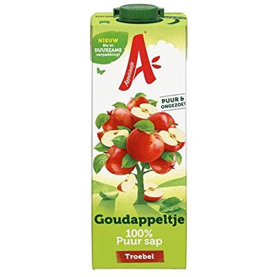 Appelsientje Goudappeltje Fruit Pomme naturel Jus de fruit 1L - Publicité Appelsientje Goudappeltje Fruit Pomme naturel Jus de fruit 1L - Publicité