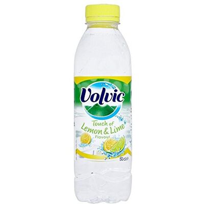 Volvic Contact Citron De Fruits Et De Chaux (500Ml) - Publicité Volvic Contact Citron De Fruits Et De Chaux (500Ml) - Publicité