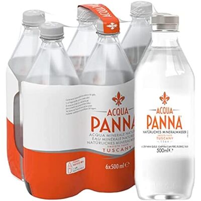 Acqua Panna 24 bouteilles de gaz carbonique de 50 cl - Publicité Acqua Panna 24 bouteilles de gaz carbonique de 50 cl - Publicité