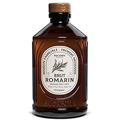 Bacanha Sirop Bio et Brut Sirop de Romarin Pour Cocktail, Limonade, Eau et Thé Glacé 400 mL - Publicité Bacanha Sirop Bio et Brut Sirop de Romarin Pour Cocktail, Limonade, Eau et Thé Glacé 400 mL - Publicité