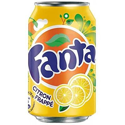 Fanta Citron 33cl (pack de 24) - Publicité Fanta Citron 33cl (pack de 24) - Publicité