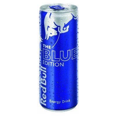 Red Bull Le Blue Edition Energy Drink Dose 0,25 l - Publicité Red Bull Le Blue Edition Energy Drink Dose 0,25 l - Publicité