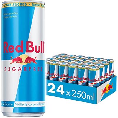 Red Bull Boisson Énergisante, Sugar Free, 250ml (24 unités) - Publicité Red Bull Boisson Énergisante, Sugar Free, 250ml (24 unités) - Publicité