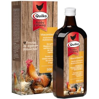 Quiko Hobby Farming Vitacombex-H - Multivitamine pour volailles - Publicité Quiko Hobby Farming Vitacombex-H - Multivitamine pour volailles - Publicité