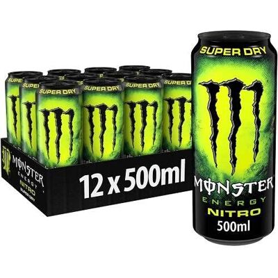 Monster Cable Nitro 12 x 500 ml - Publicité Monster Cable Nitro 12 x 500 ml - Publicité
