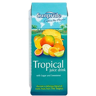 Robinsons Sunpride Jus de fruits tropical lot de 3 bouteilles de 250 ml - Publicité Robinsons Sunpride Jus de fruits tropical lot de 3 bouteilles de 250 ml - Publicité
