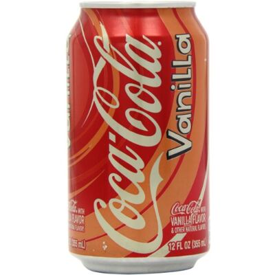 Coca-Cola Coca Cola Vanilla Flavoured Drink 355 ml (Pack of 12) - Publicité Coca-Cola Coca Cola Vanilla Flavoured Drink 355 ml (Pack of 12) - Publicité